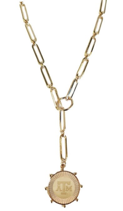 Texas A&M Gouda Necklace