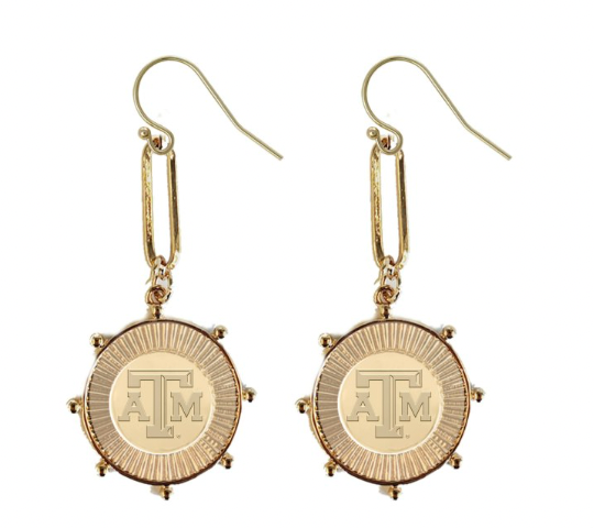 Texas A&M Pixel Earrings