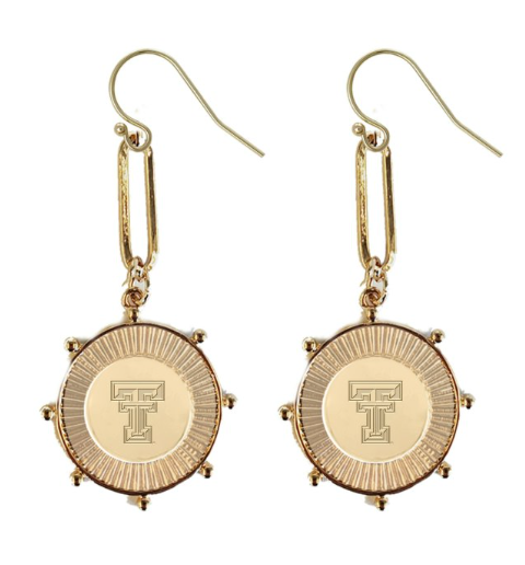 Texas Tech Pixel Earrings