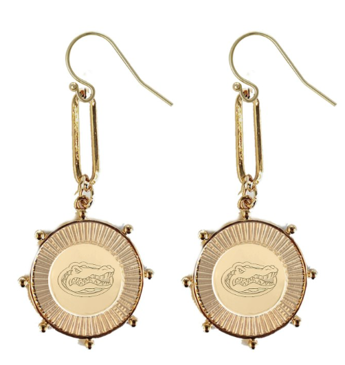 Florida Gators Pixel Earrings