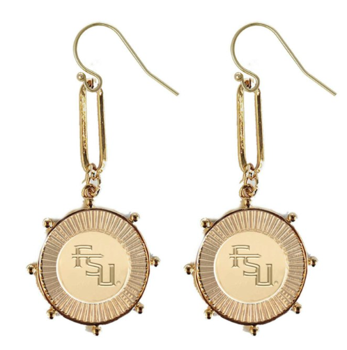 Florida State Seminoles Pixel Earrings