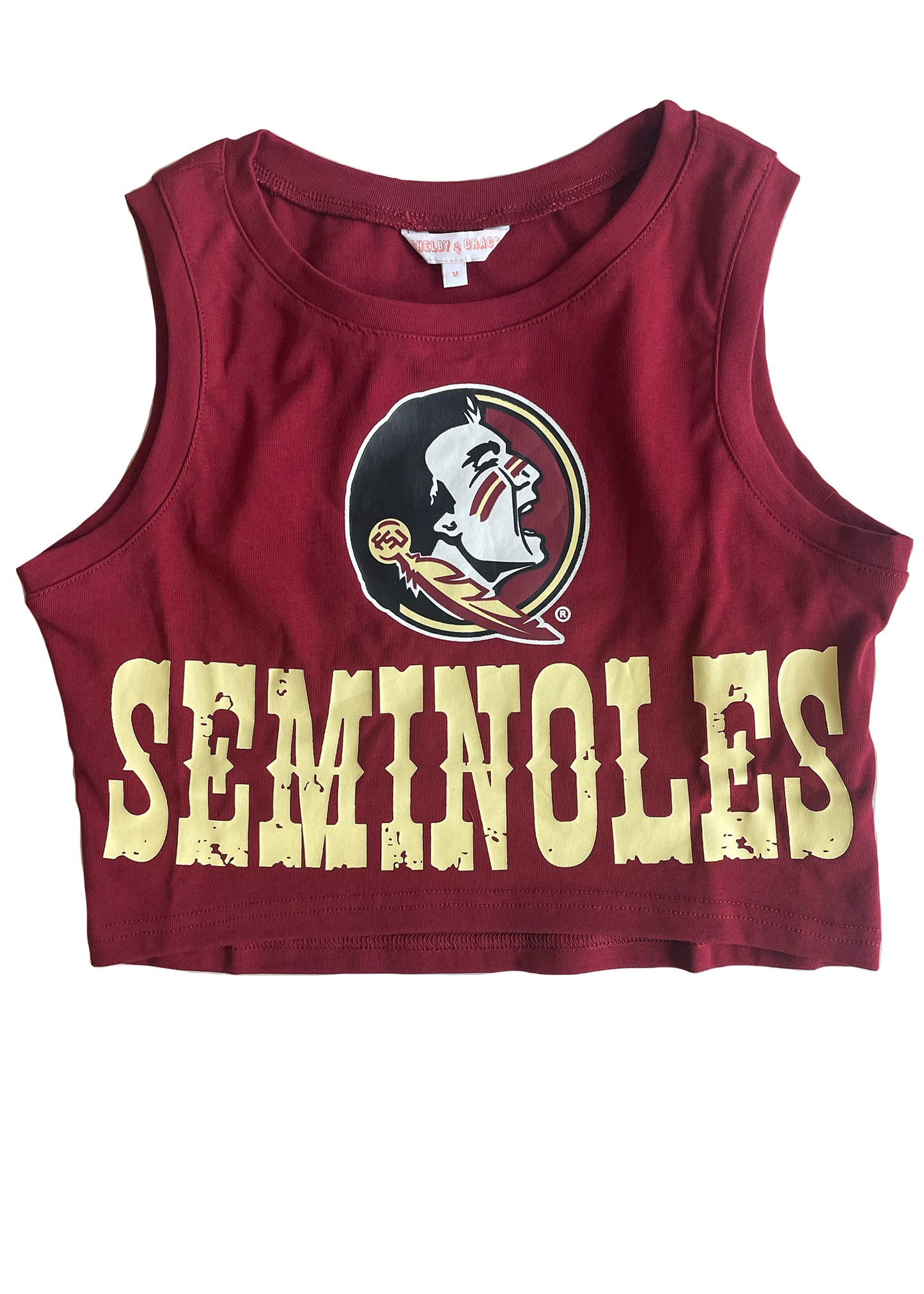 Florida State Seminoles Zora Cropped Tank