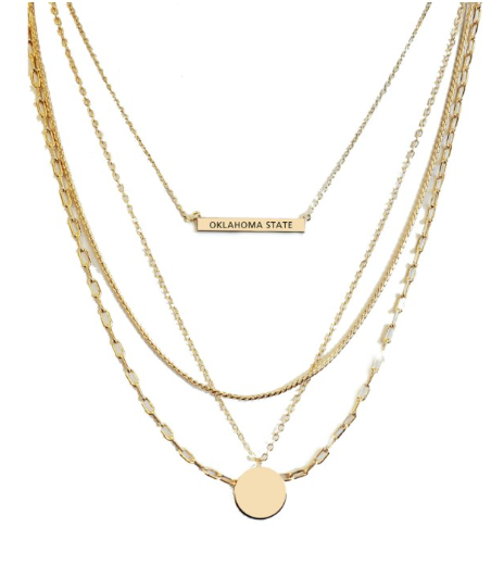 Oklahoma State Taytum Necklace