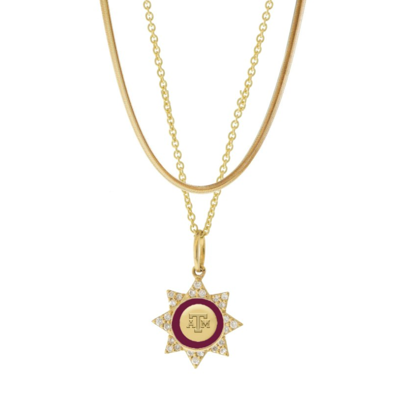 Texas A&M Aggies Silene Necklace