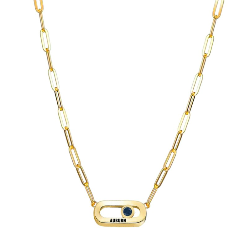 Auburn Tigers Winterberry Necklace