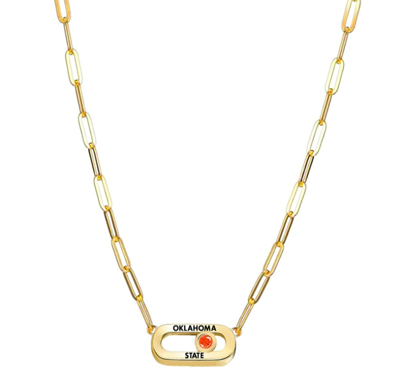 Oklahoma State Cowboys Winterberry Necklace