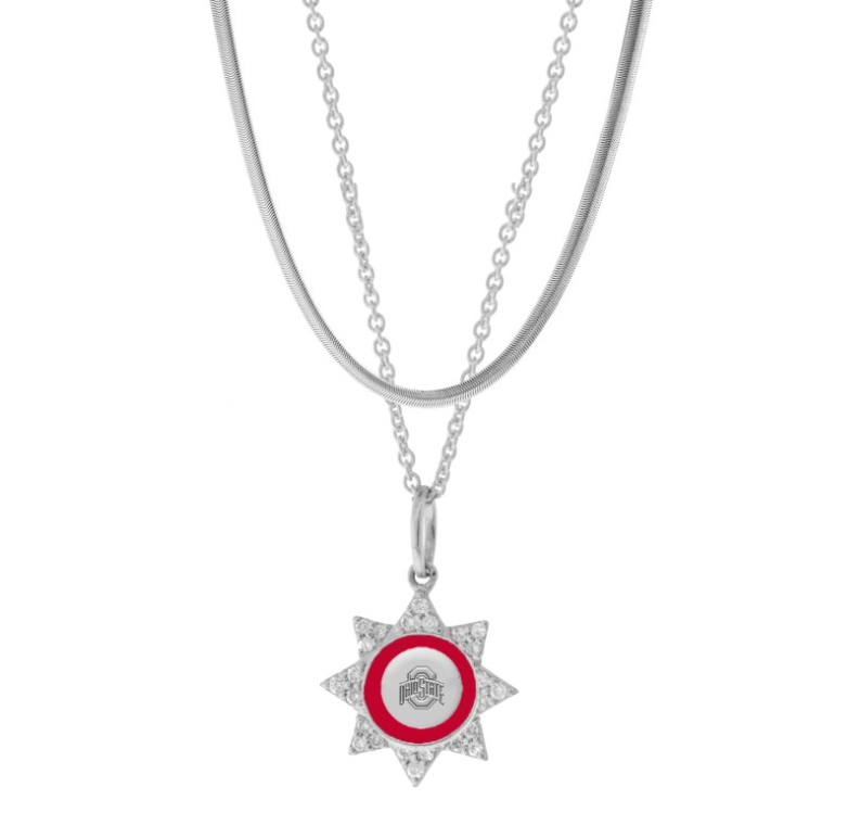 Ohio State Buckeyes Silene Necklace