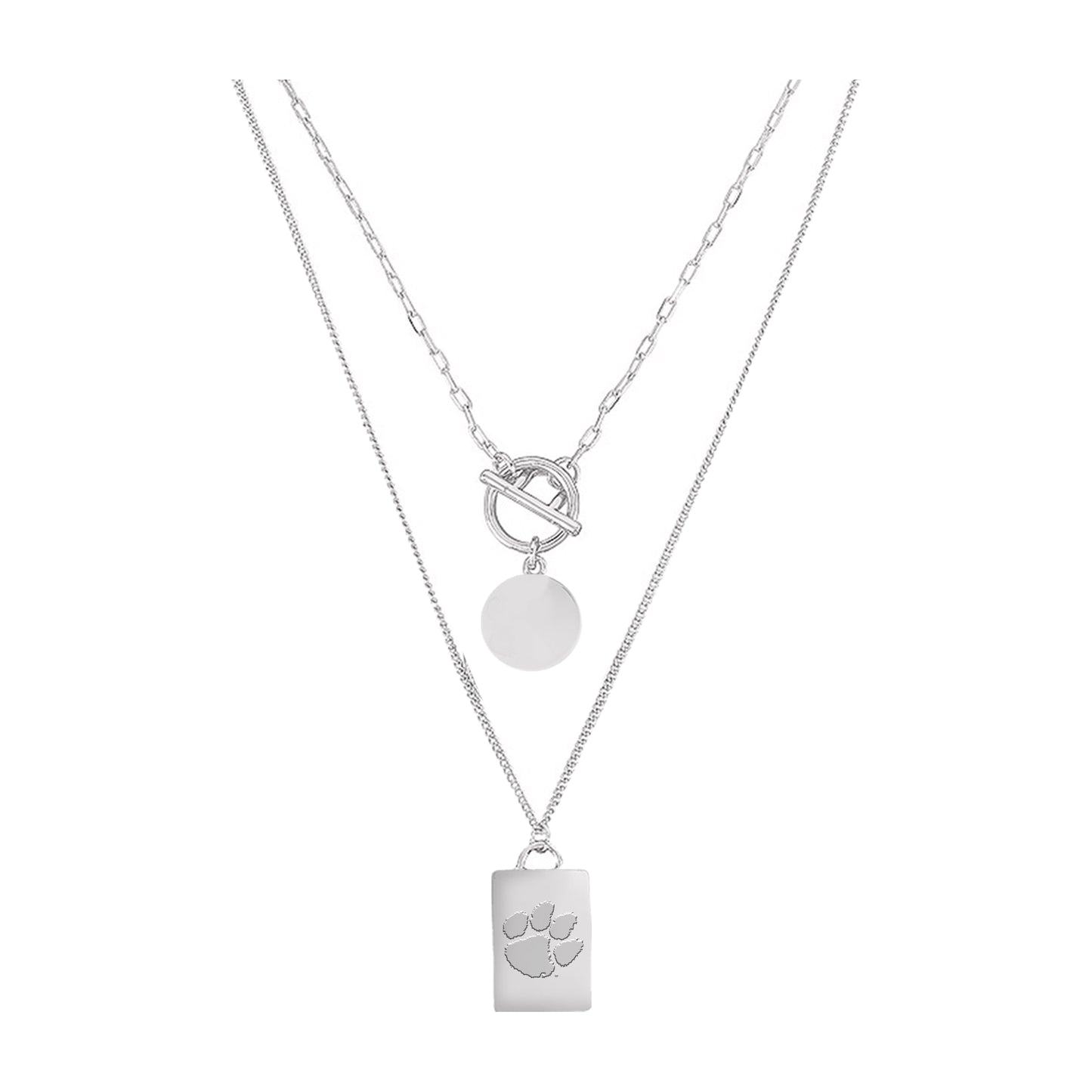 Clemson Jillybean Necklace