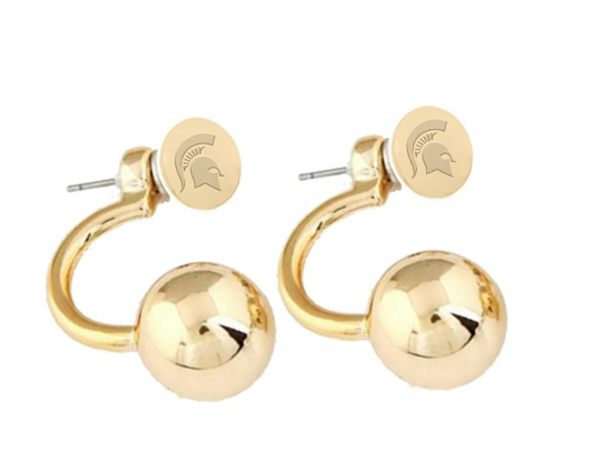 Michigan State University Sasha Earrings