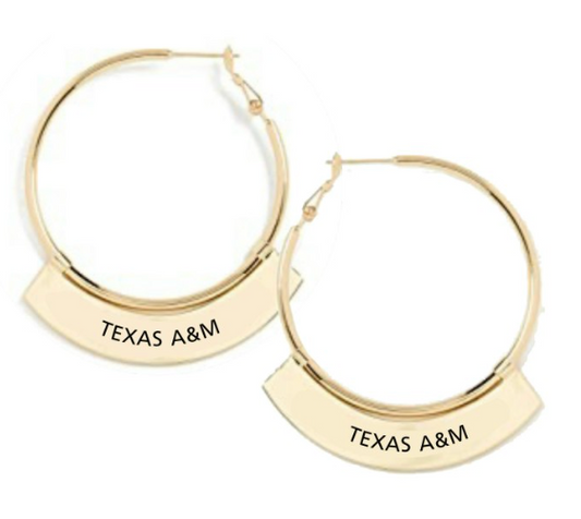 Texas A&M Weller Earrings
