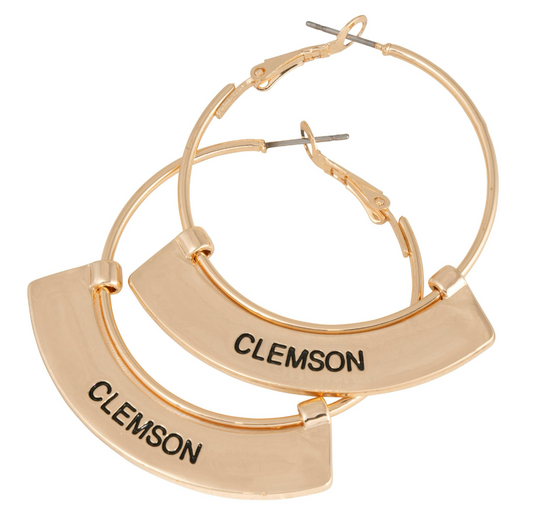 Clemson Weller Earrings