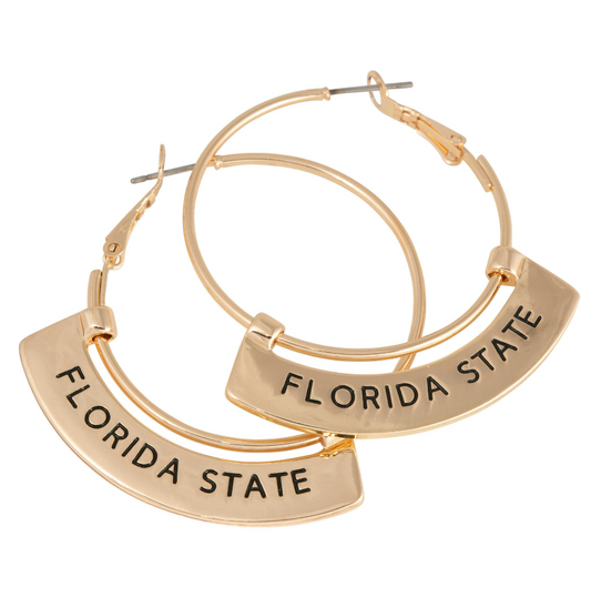 Florida State University Weller Earrings