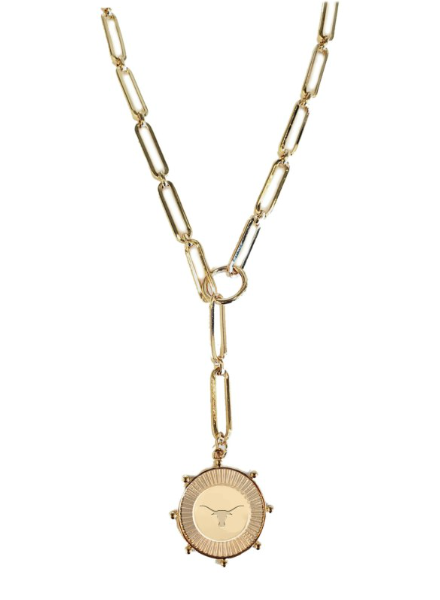 The University of Texas Gouda Necklace