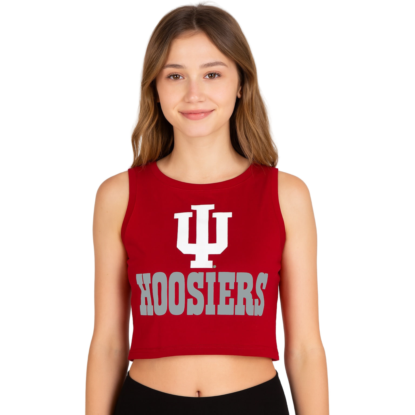 Indiana Hoosiers Zora Cropped Tank