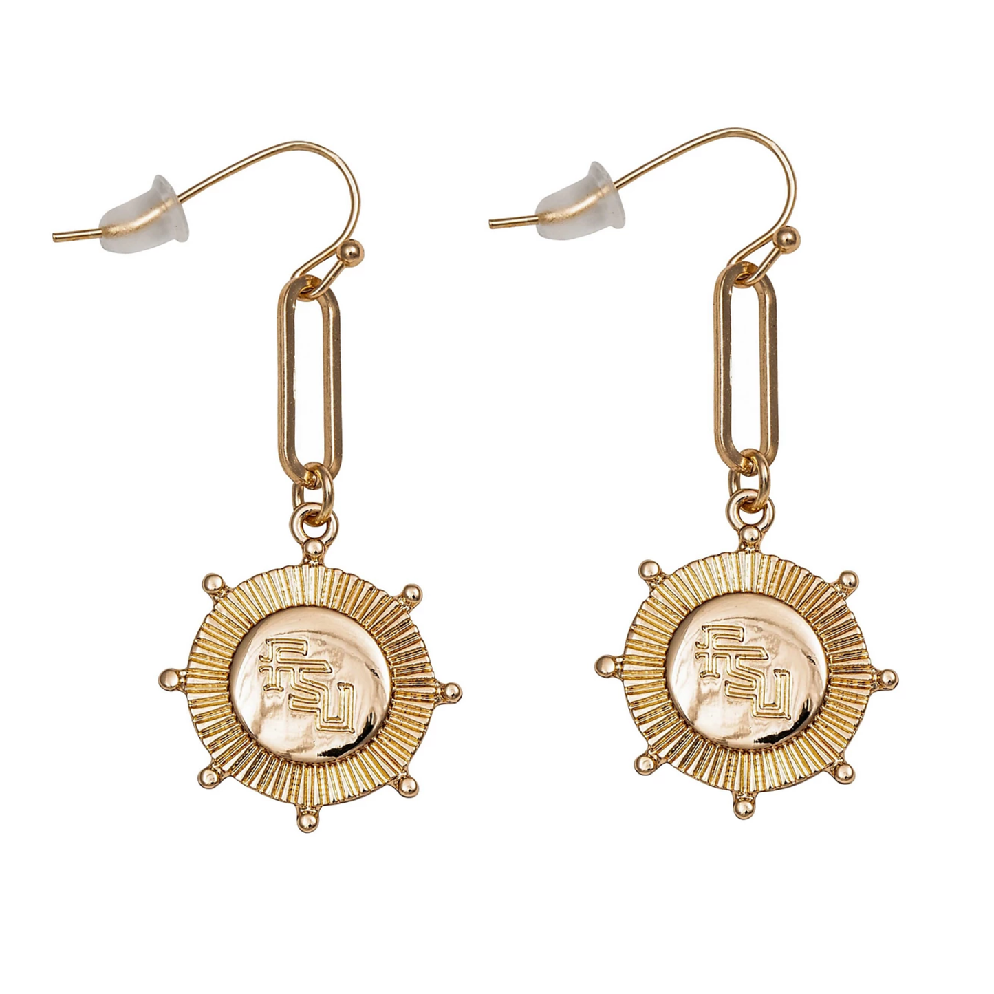 Florida State Seminoles Pixel Earrings