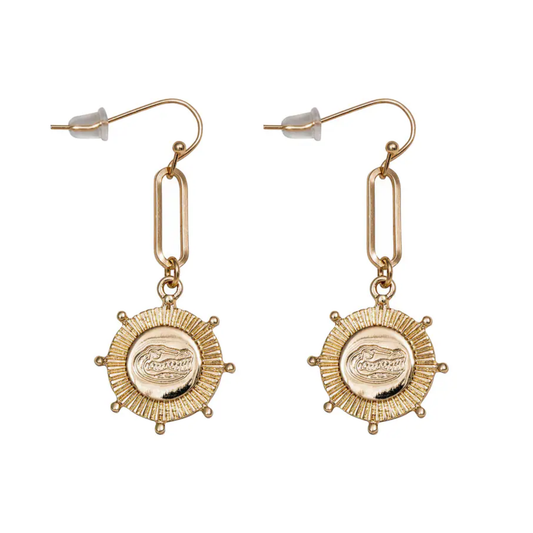 Florida Gators Pixel Earrings