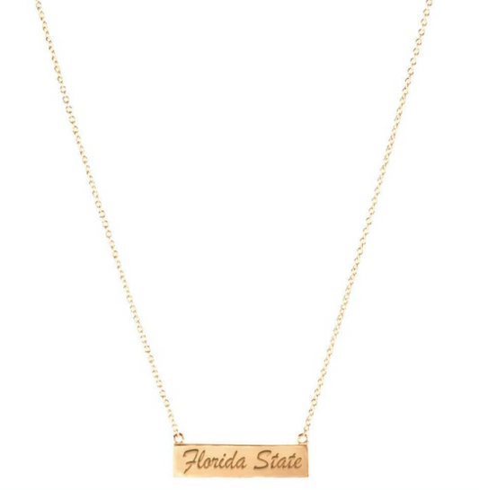 Florida State Seminoles Valentina Necklace