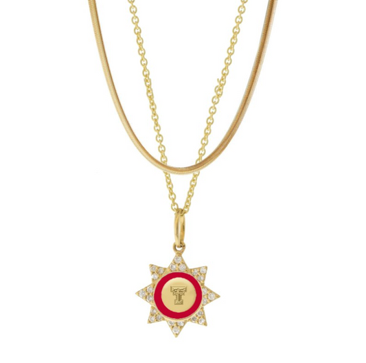 Texas Tech Red Raiders Silene Necklace