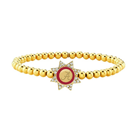 Alabama Crimson Tide Begonia Bracelet