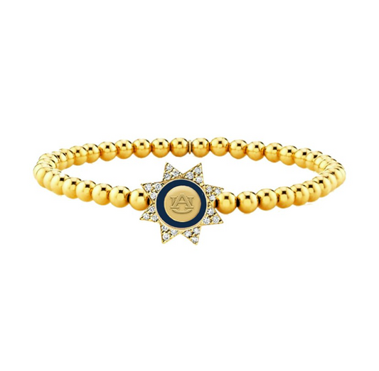 Auburn Tigers Begonia Bracelet