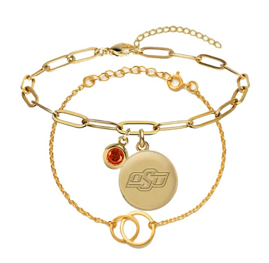 Oklahoma State Cowboys Jacaranda Bracelet
