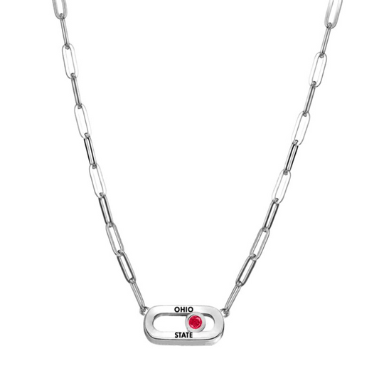 Ohio State Buckeyes Winterberry Necklace